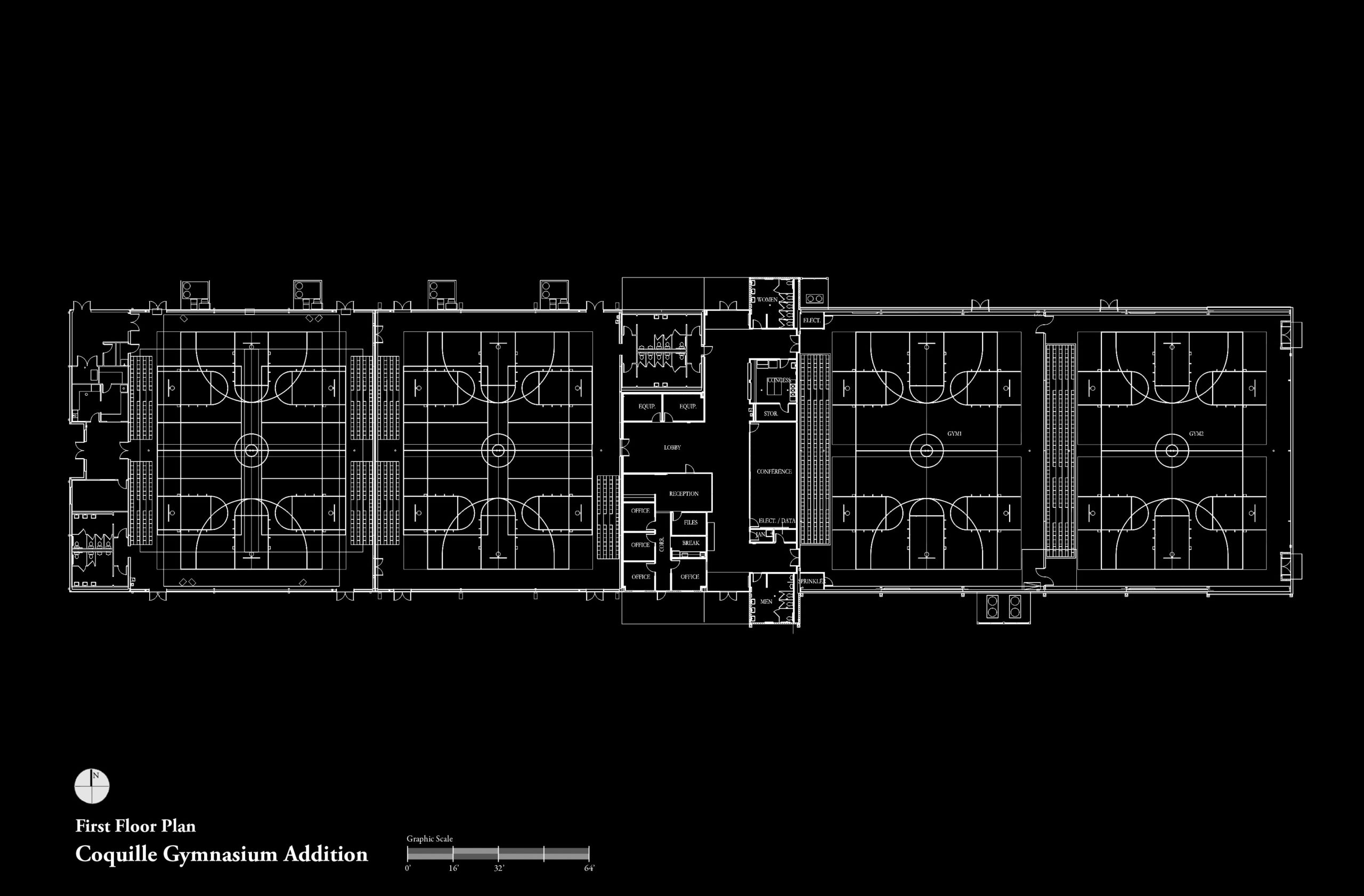 Coquille Gymnasium Addition Holly & Smith
